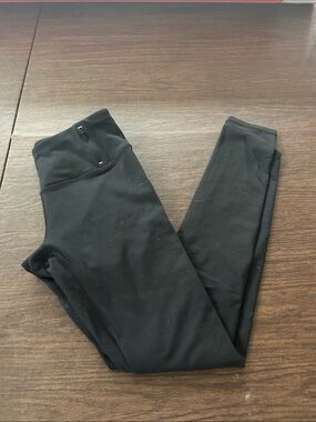 CALIA by Carrie Underwood Black High-Rise Leggings with Zip Pocket